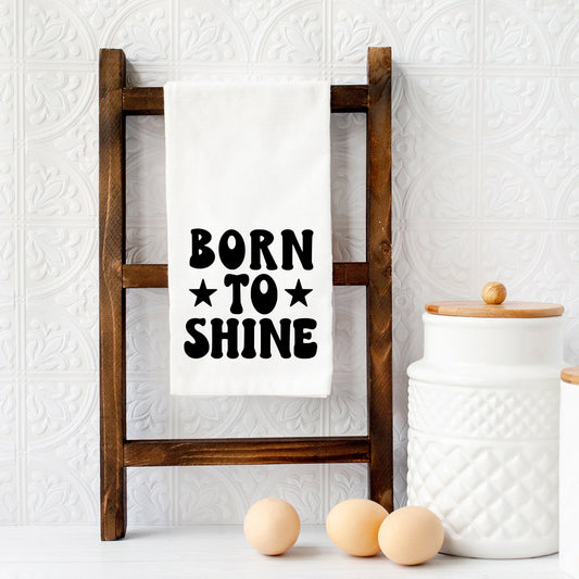 Born To Shine Stars | Tea Towel