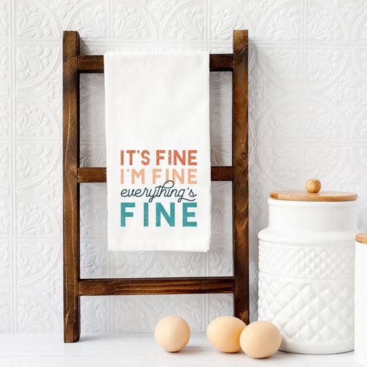 It's Fine Colorful | Tea Towel