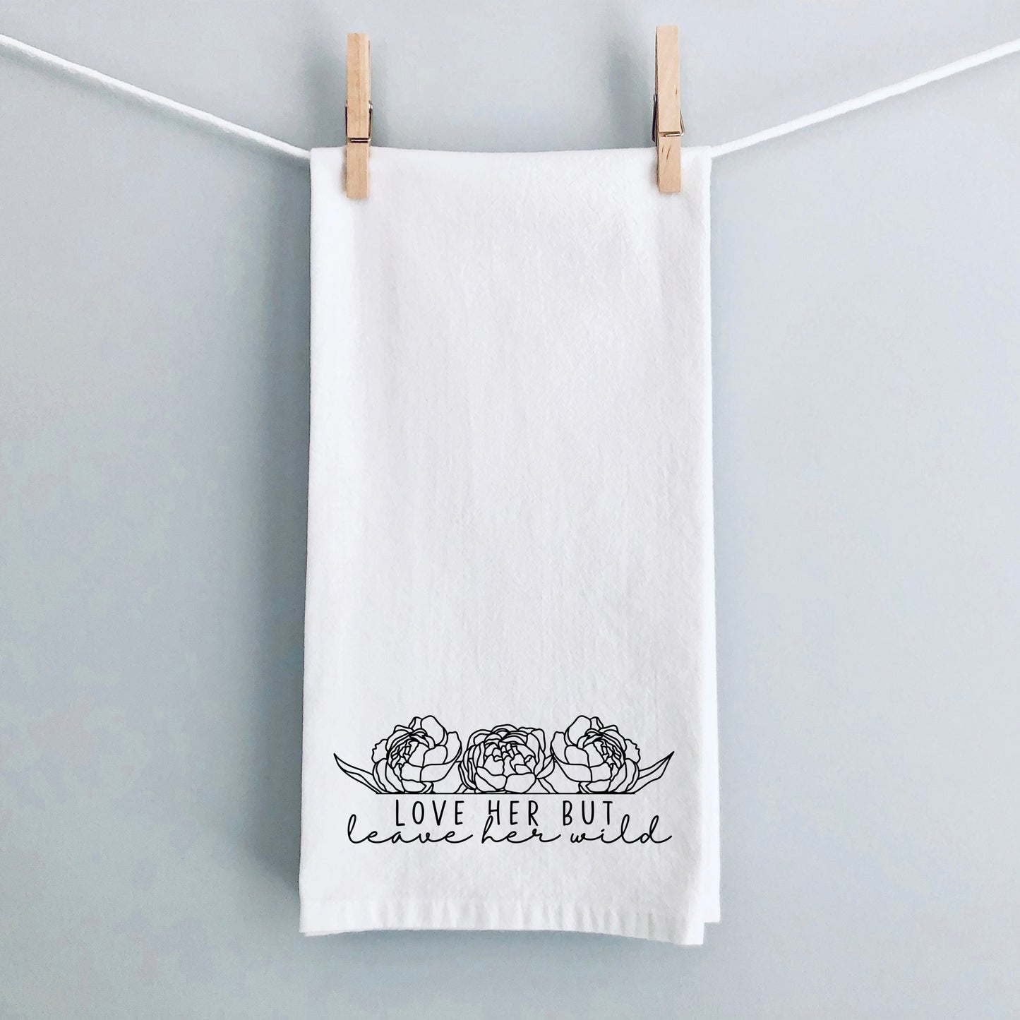 Leave Her Wild | Tea Towel