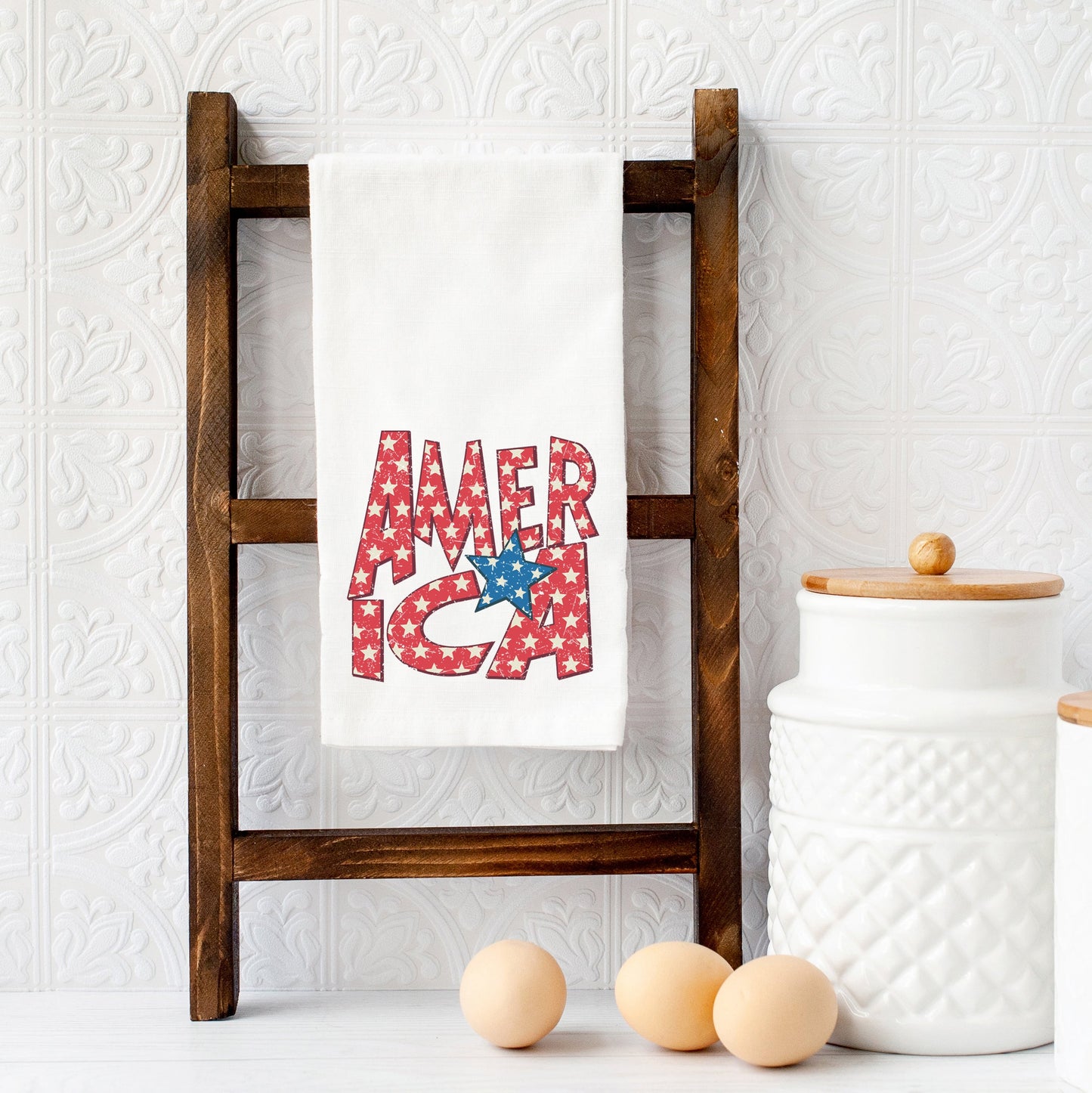 America Bold Stars | Tea Towel