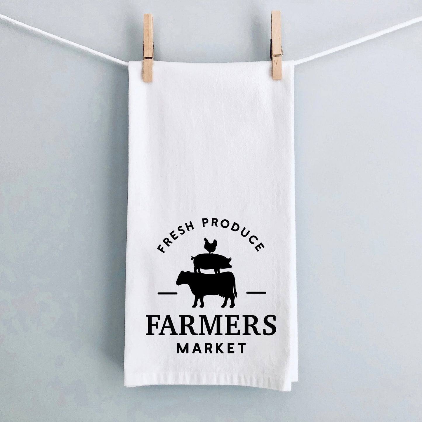 Fresh Produce Market | Tea Towel