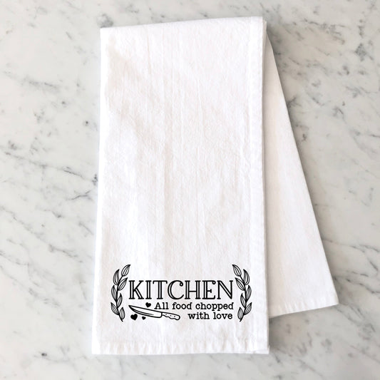 Chopped With Love | Tea Towel