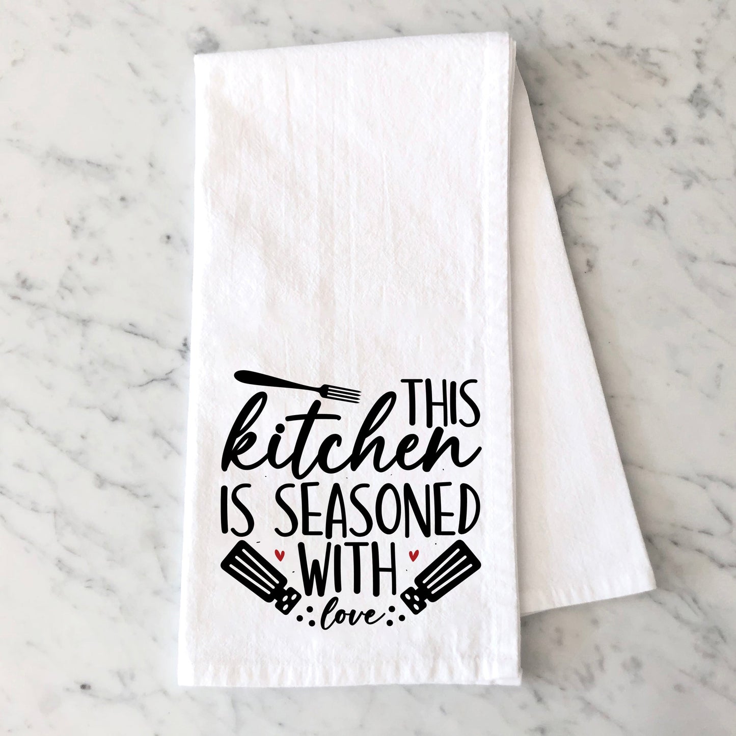 Seasoned With Love | Tea Towel