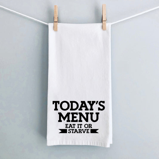 Eat Or Starve | Tea Towel