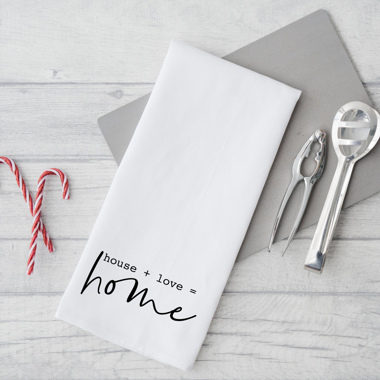 House + Love = Home | Tea Towel