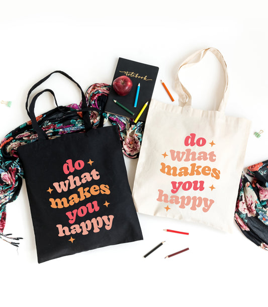 Makes You Happy Stars | Tote Bag