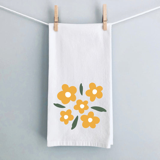 Yellow Daisies | Tea Towel