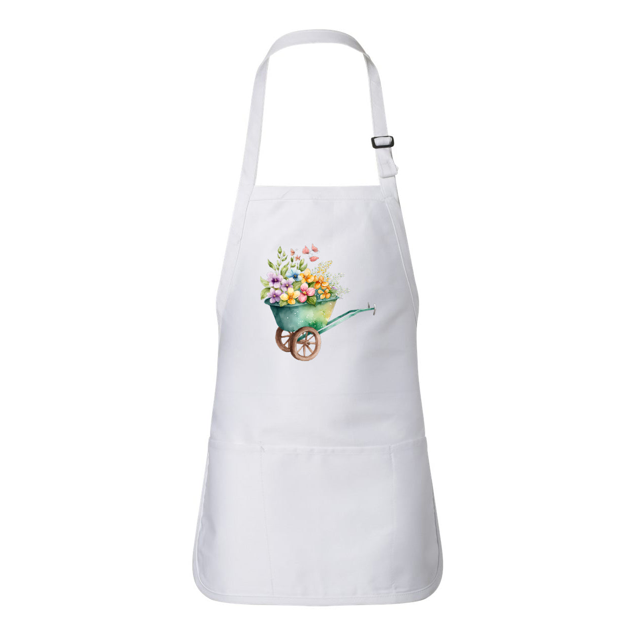 Spring Floral Wagon | Apron