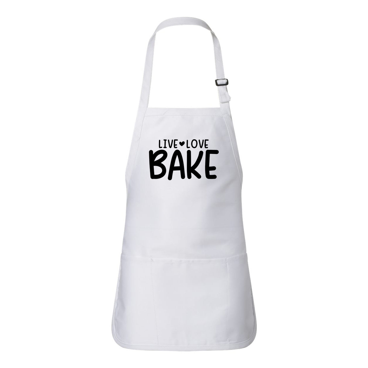 Live Love Bake Heart | Apron