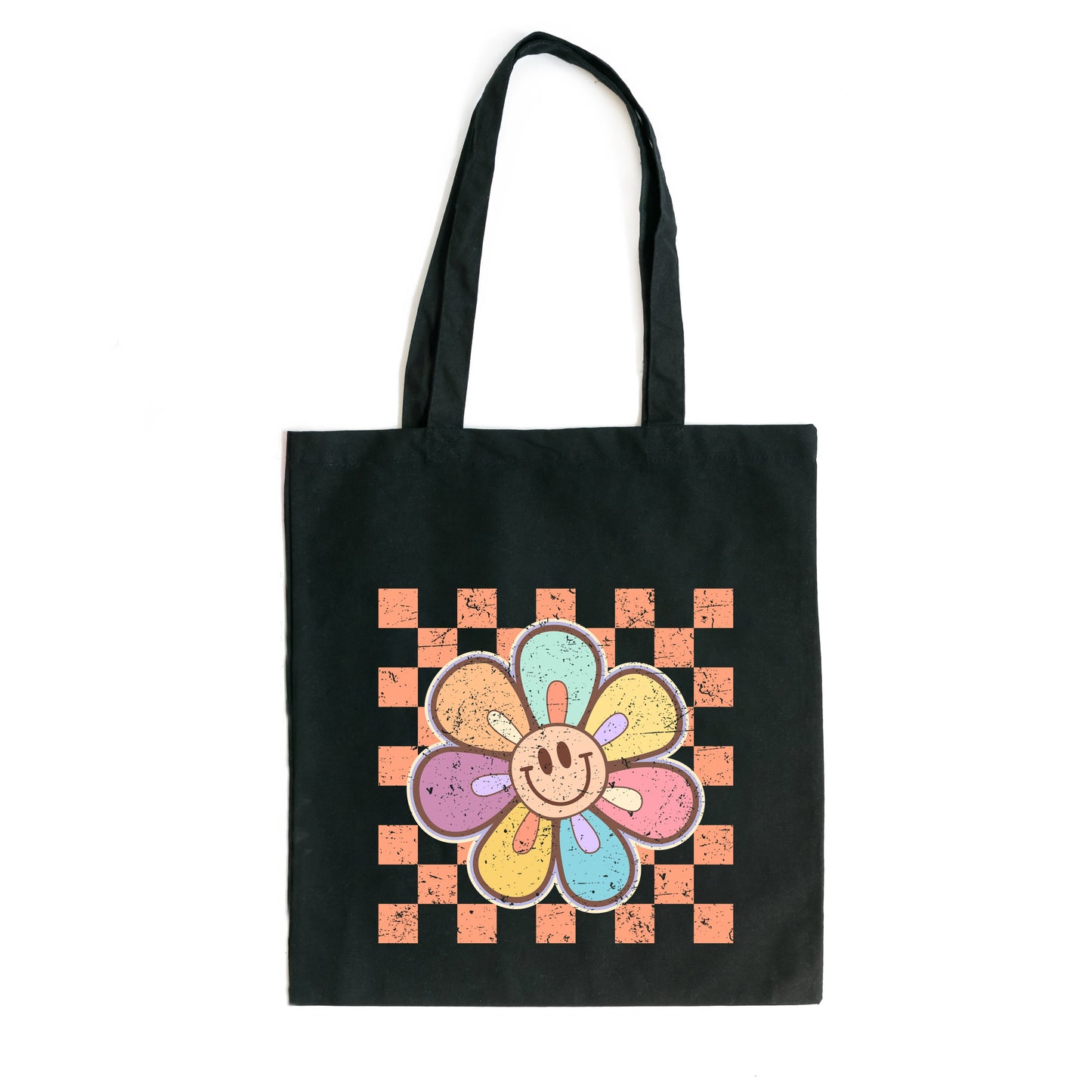 Checkered Daisy | Tote Bag