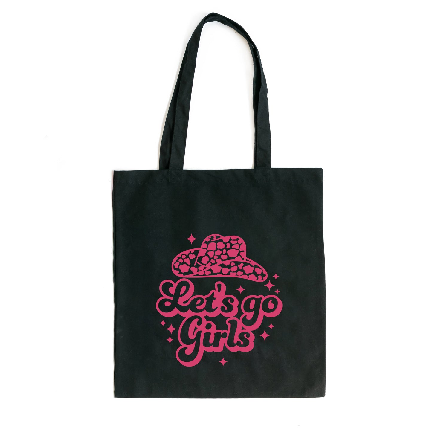 Let's Go Girls Leopard Hat | Tote Bag