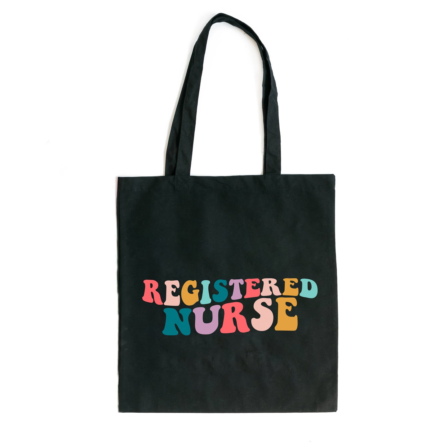 Registered Nurse Wavy Colorful | Tote Bag