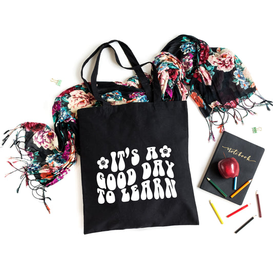 Good Day To Learn Flowers | Tote Bag