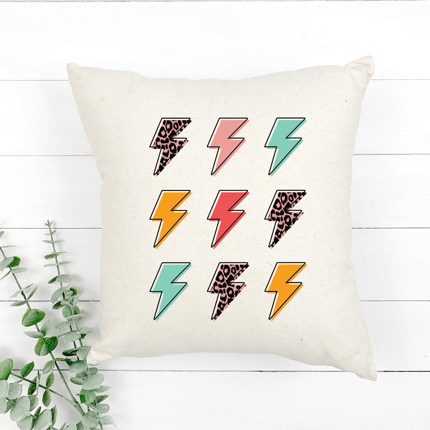 Lightning Bolts | Pillow Cover