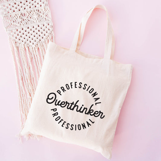 Professional Overthinker Circle | Tote Bag