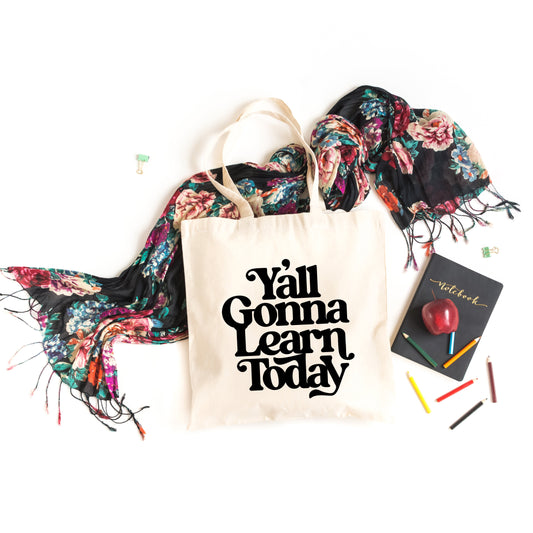 Gonna Learn Today Bold | Tote Bag