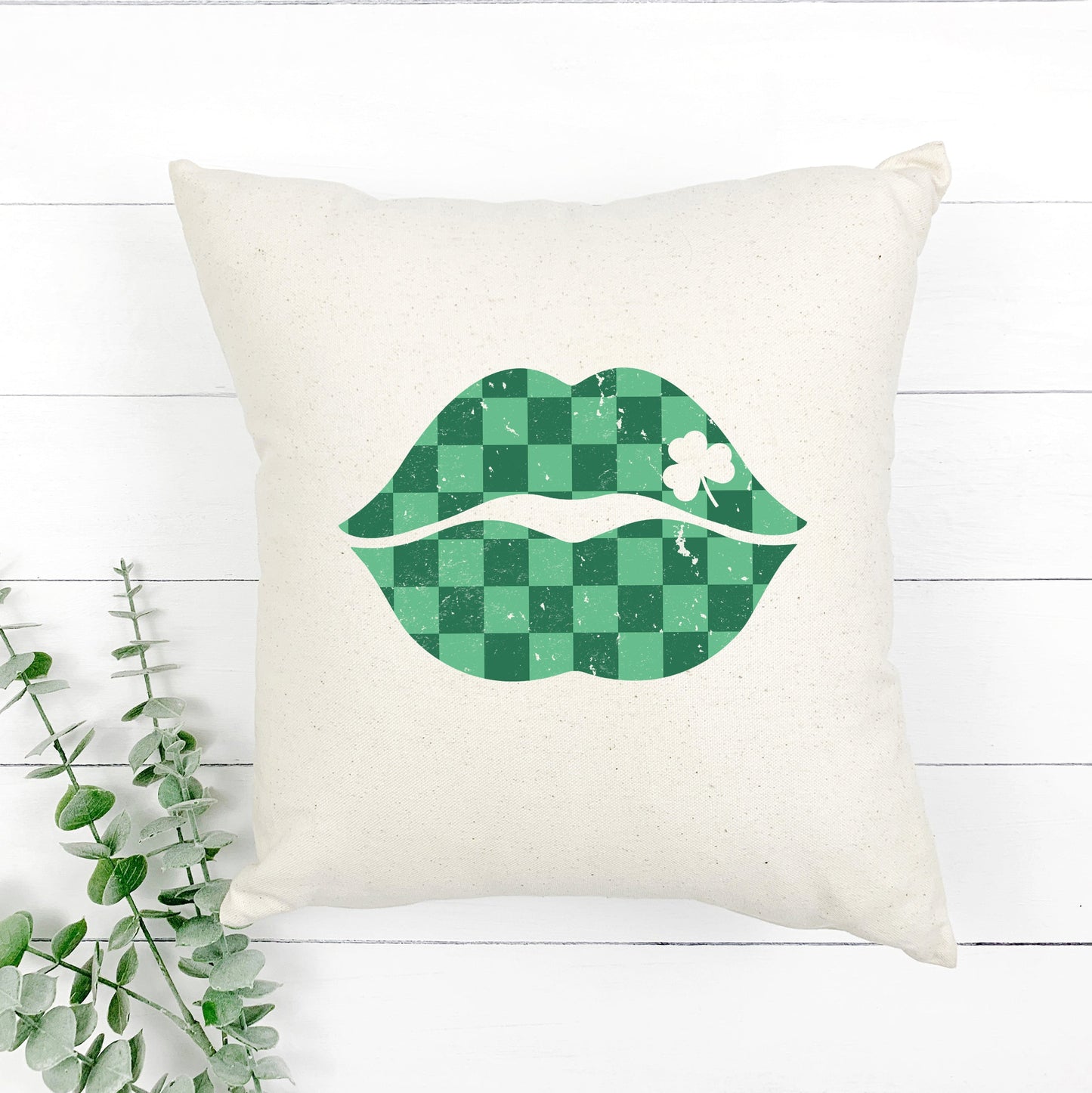 St. Patrick's Lips | Pillow Cover