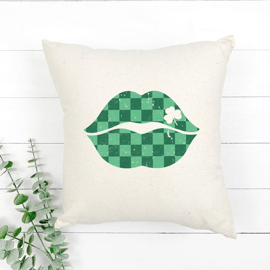 St. Patrick's Lips | Pillow Cover